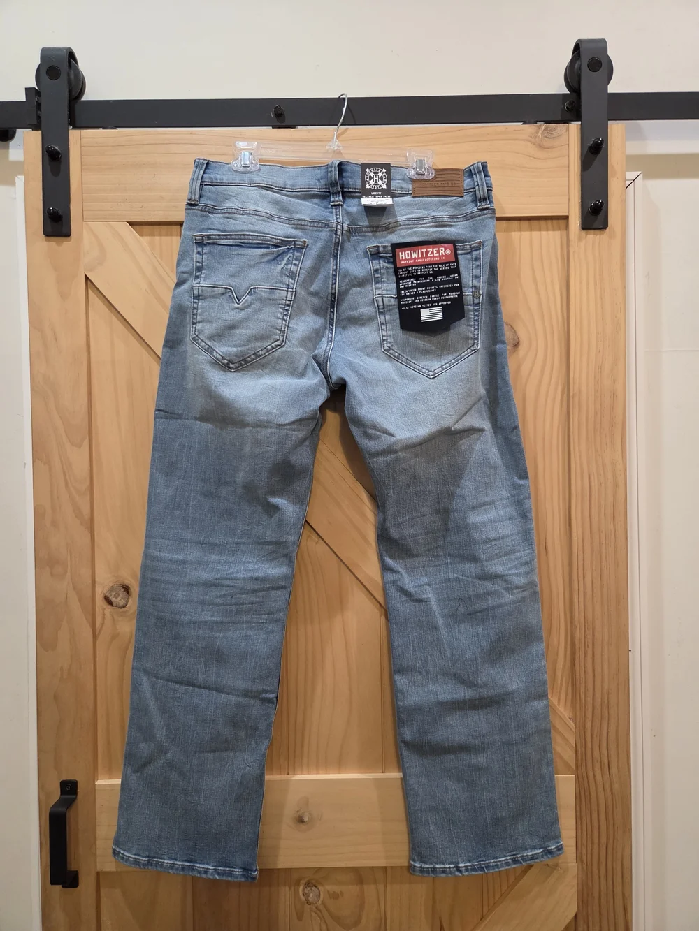 NWT | Howitzer Liberty Relaxed Taper Distressed Tactical Jeans | 34×32
